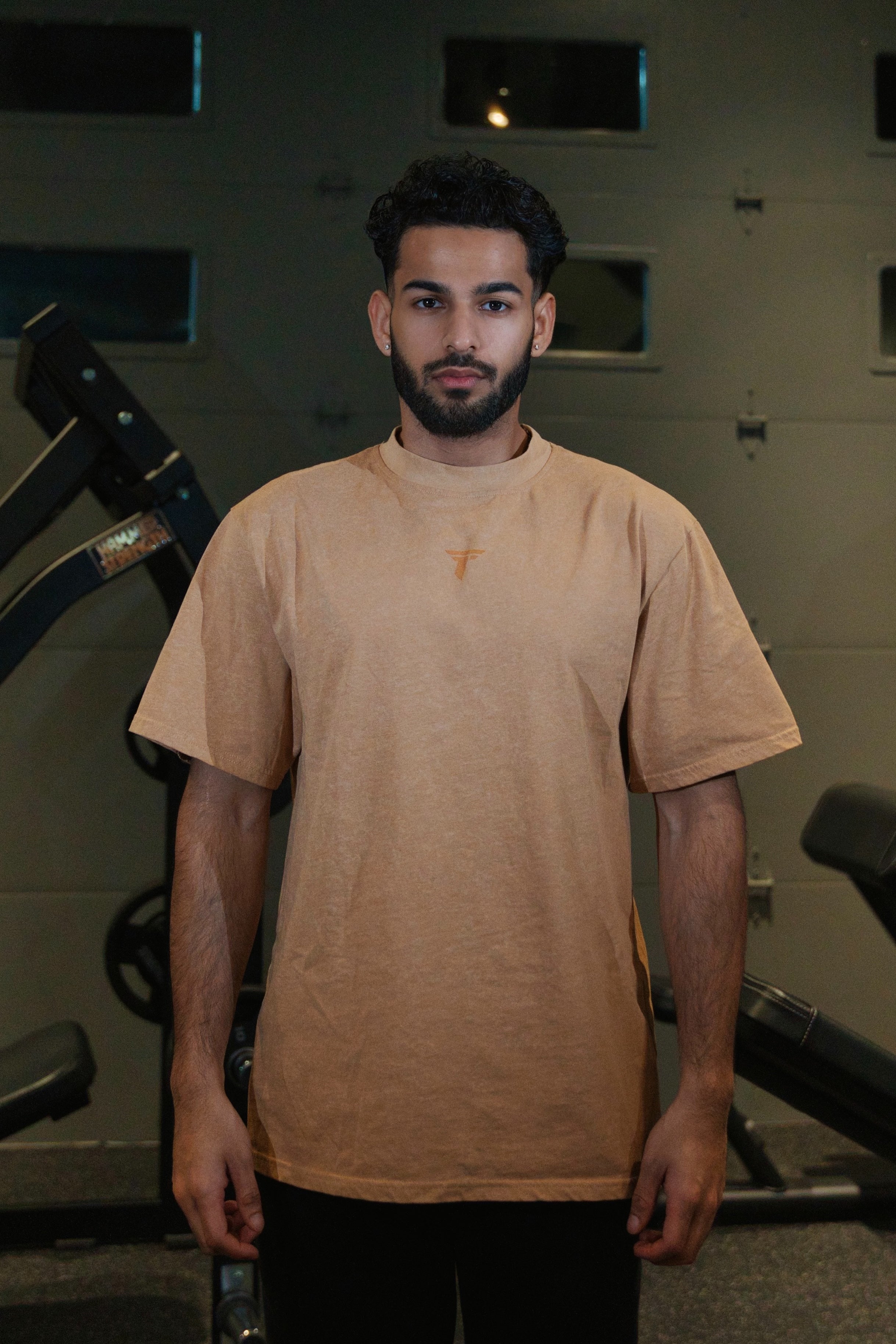 BUILT NOT BOUGHT TEE - MUSTARD