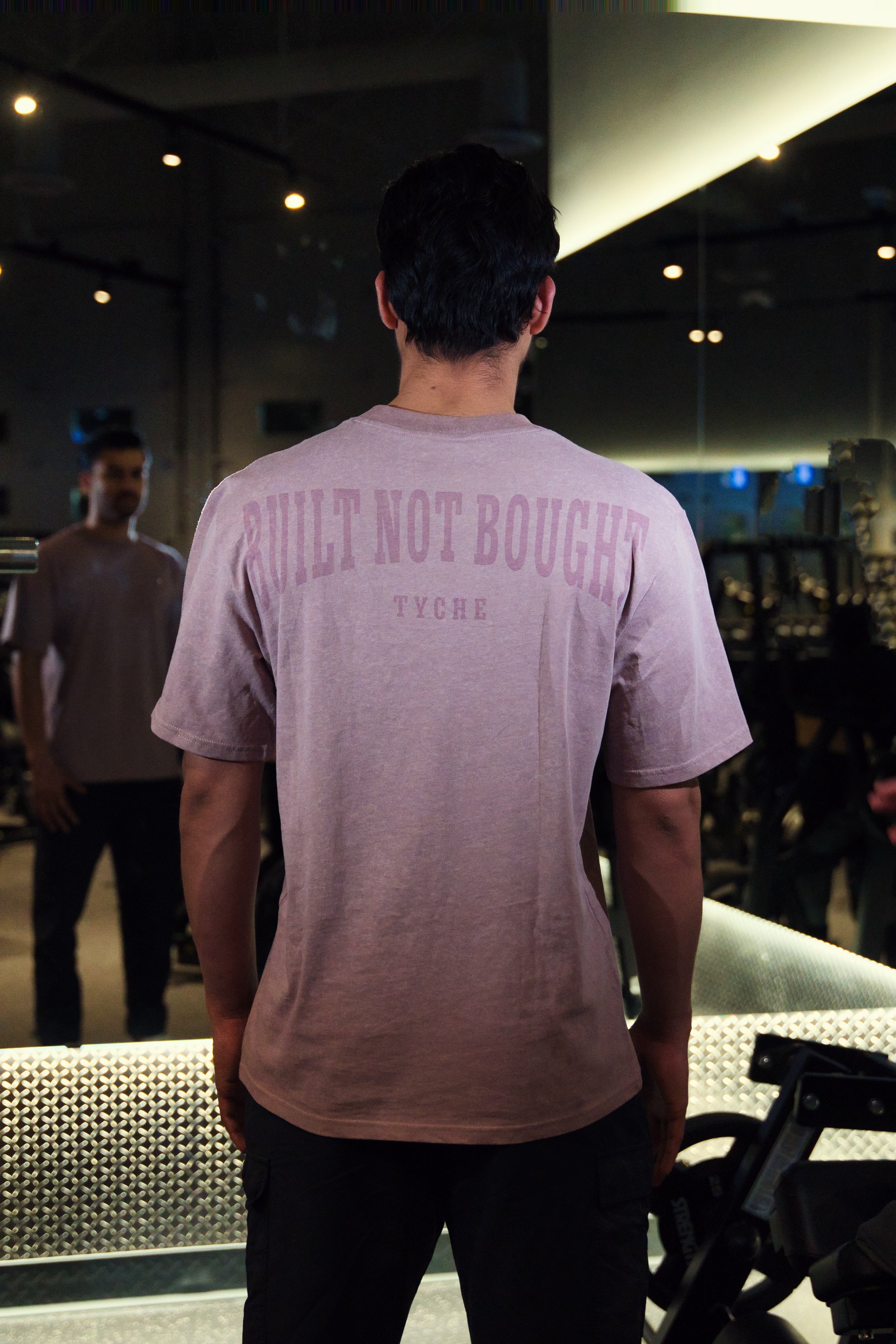 BUILT NOT BOUGHT TEE - WASHED PURPLE